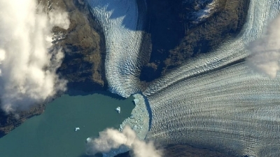 La NASA muestra como los glaciares se hacen más pequeños