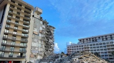 Aumenta a 16 el número de muertos en Miami tras el colapso de un edificio