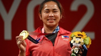Hidilyn Díaz logró la primera medalla de oro olímpica para filipinas