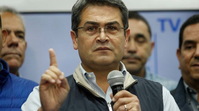 EE. UU. solicita extradición del expresidente de Honduras, Orlando Hernández