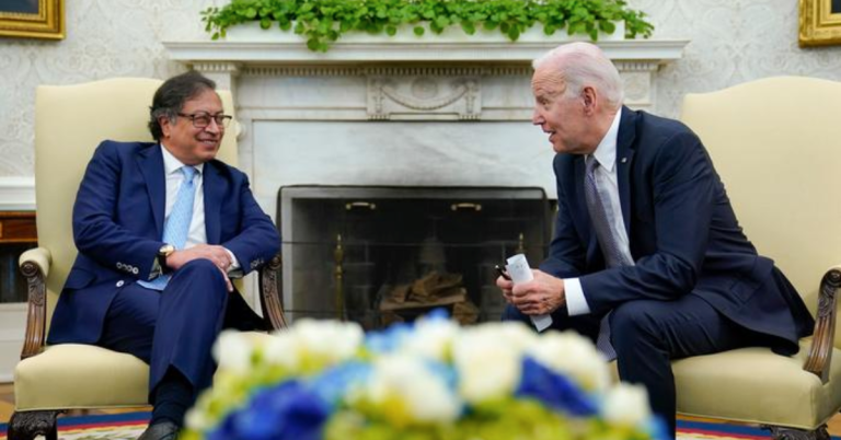 Joe Biden se reunió con el presidente Gustavo Petro y hablaron de trabajo en equipo, igualitario y prospero para un continente unido